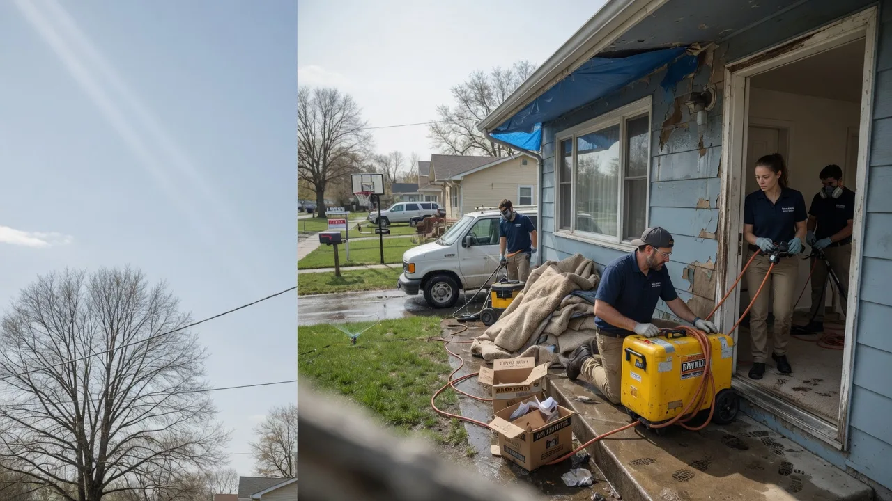 Basement Flood Cleanup in La Feria, TX near me